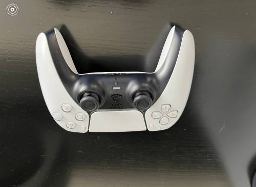 Playstation 5 with control and games