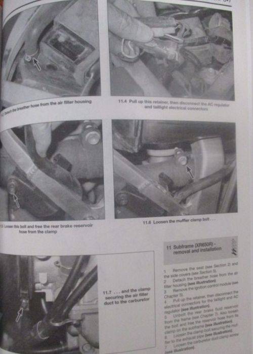 HONDA XL/XR600R & XR650L/R Haynes service and repair Manual '83-'14