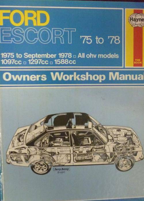 FORD ESCORT '75-78 ALL OHV MODELS