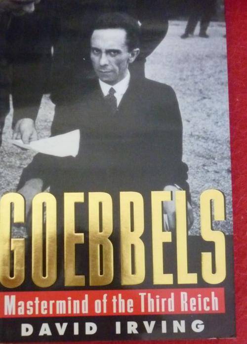 GOBBELS MASTERMIND OF THE THIRD REICH BY David Irving