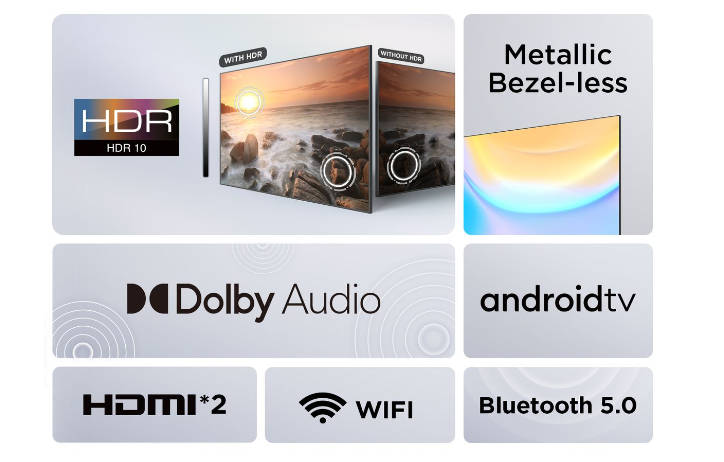 TCL 32` S5400AF Android Smart FHD TV