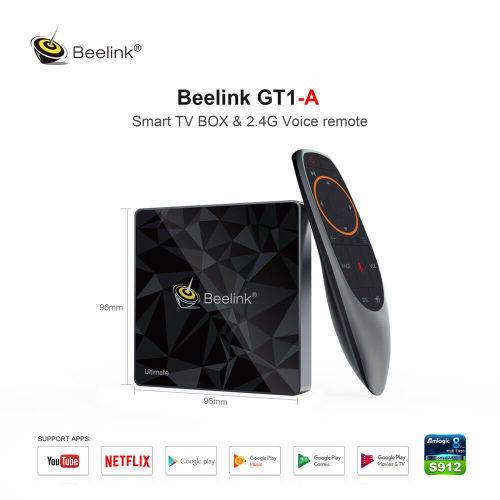 Beelink GT1-A Ultimate (3GB/32GB) Android 7.1 TV Box (Google Certified)** With Voice Remote**