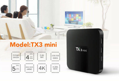 Tanix TX3 Mini Android 7.1 TV Box (2GB+16GB) **+ FREE Wireless Remote ** DSTV Now, Netfilx ,Showmax