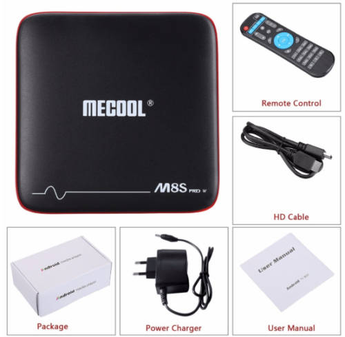 Mecool M8S Pro W (2GB/16GB) Android 7.1 TV Box** Netflix,Showmax**+ FREE Wireless Mini Keyboard