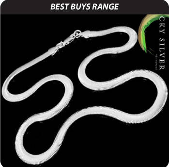 Silver Herringbone Necklace