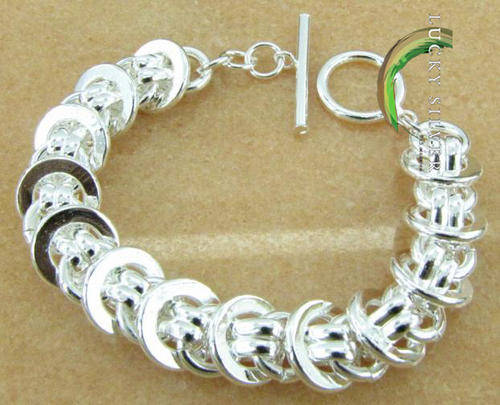 Silver Moon Link Bracelet - (Delivery 3 - 5 Days)