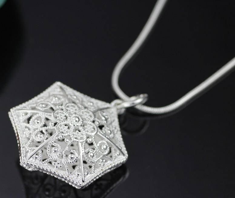 Silver Pendant Necklace - Ready to Ship