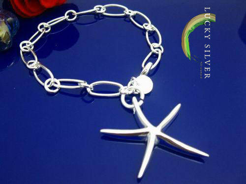 Silver Designer Starfish Bracelet LOCAL STOCK!!