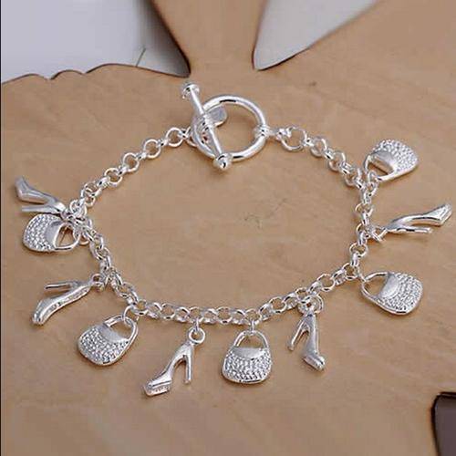 Sterling Silver-filled Charmt Bracelet LOCAL Courier delivery