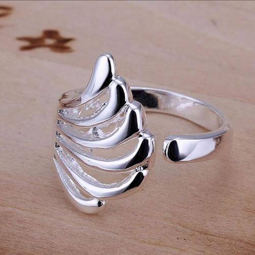 Sterling Silver Filled Designer Ring #7 Adjastable LOCAL STOCK - CHEAP COURIER DELIVERY