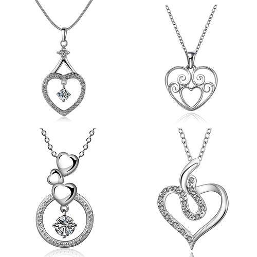 Sterling silver filled Heart Necklace LOCAL STOCK