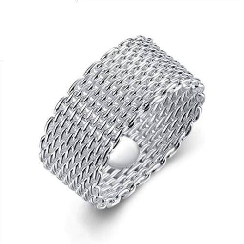 Sterling Silver - filled Designer Ring