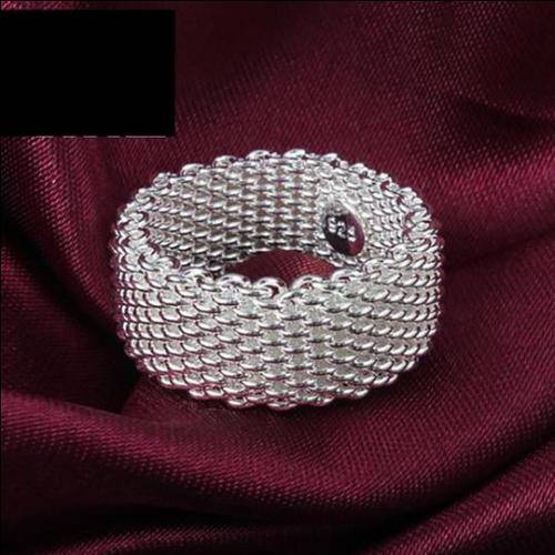 Sterling Silver - filled Designer Ring