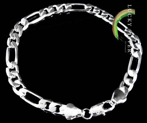 Lucky Silver Jewellery Fashion Accessories (6MM /19.5CM)