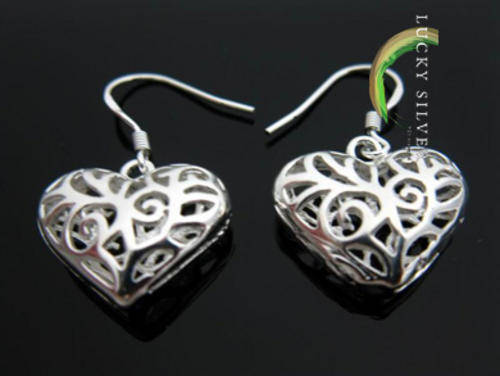 Lucky Silver 925 Stamped Fashion Accessories - EARRINGS (Import)