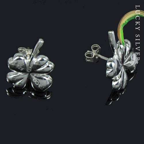 Lucky Silver 925 Stamped Fashion Accessories - EARRINGS (Import)