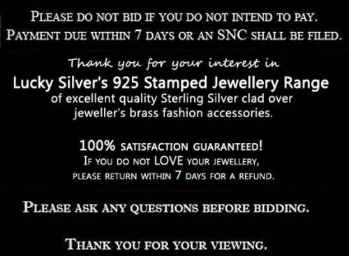 lucky 925 Sterling Silver EP Bracelet