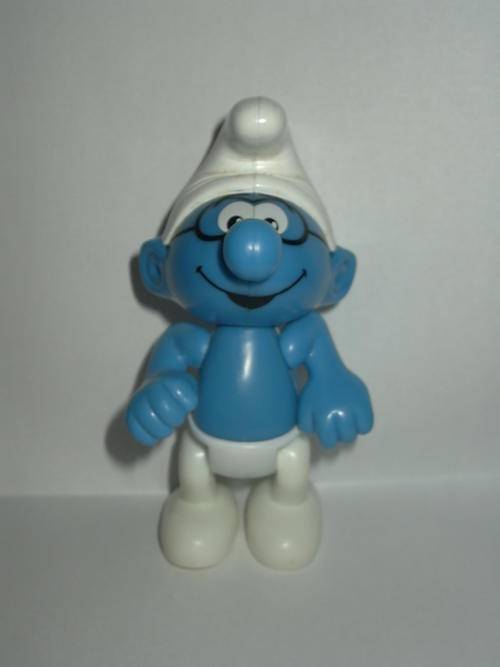 McDonalds 2002 Smurf Brainy