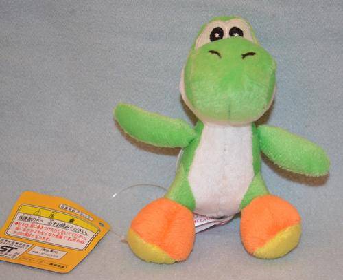 Green Yoshi from Super Mario Brothers Nintendo (about 12cm)