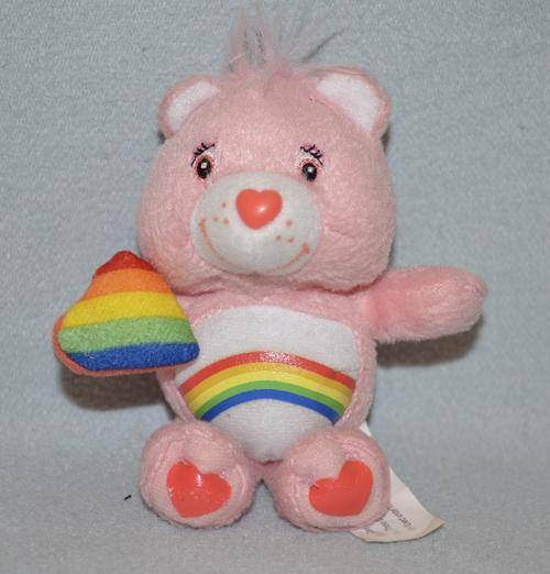 McDonalds Care Bear Cheer Bear (about 10cm sitting)