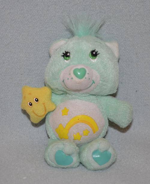 McDonalds Care Bear Wish Bear (about 10cm sitting)