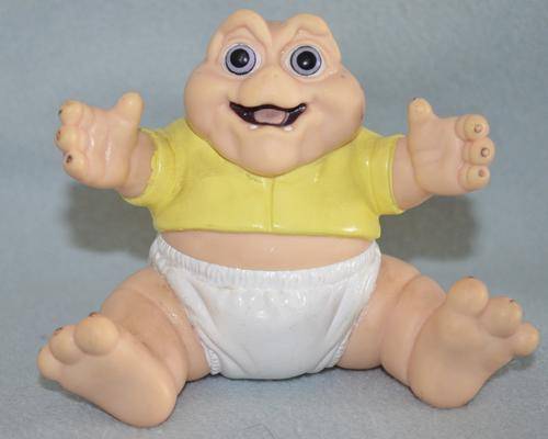 Baby Sinclair from 90s TV Series Dinosaurs (about 8cm)