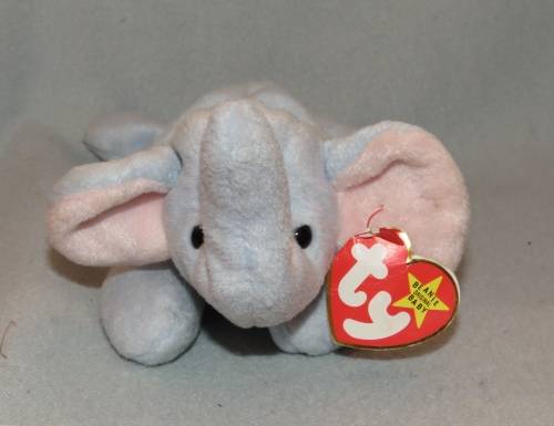 TY Beanie Baby Peanut the Elephant