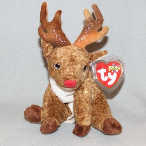 Ty Beanie Baby Roxie the Reindeer