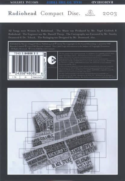 Radiohead - Hail to the Thief (CD/DVD Digipack Special Edition)
