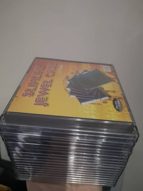 Slim Black Jewel Case 5mm - 20 Pack [New]
