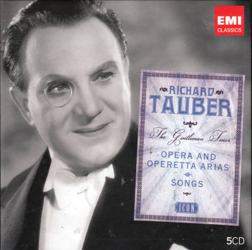 Richard Tauber - The Gentleman Tenor/Icon (5-CD Box Set)