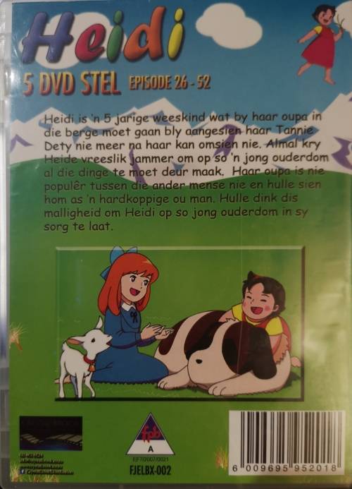Heidi - Episodes 26-52 (5-DVD)