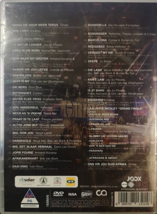 Afrikaans Is Groot 2018 - Die Konsert (DVD) [New]