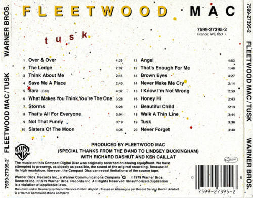 Fleetwood Mac - Tusk (CD)