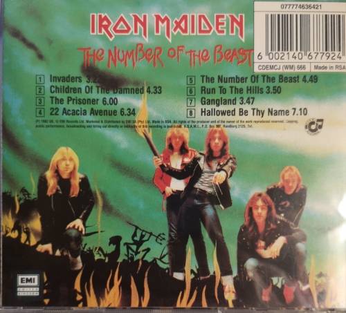 Iron Maiden - The number of the beast (CD)