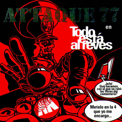 Attaque 77 - Todo Está Al Revés (CD)
