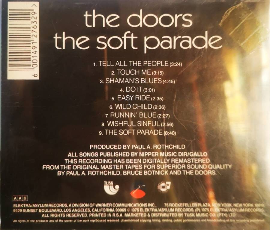 The Doors - The Soft Parade (CD)