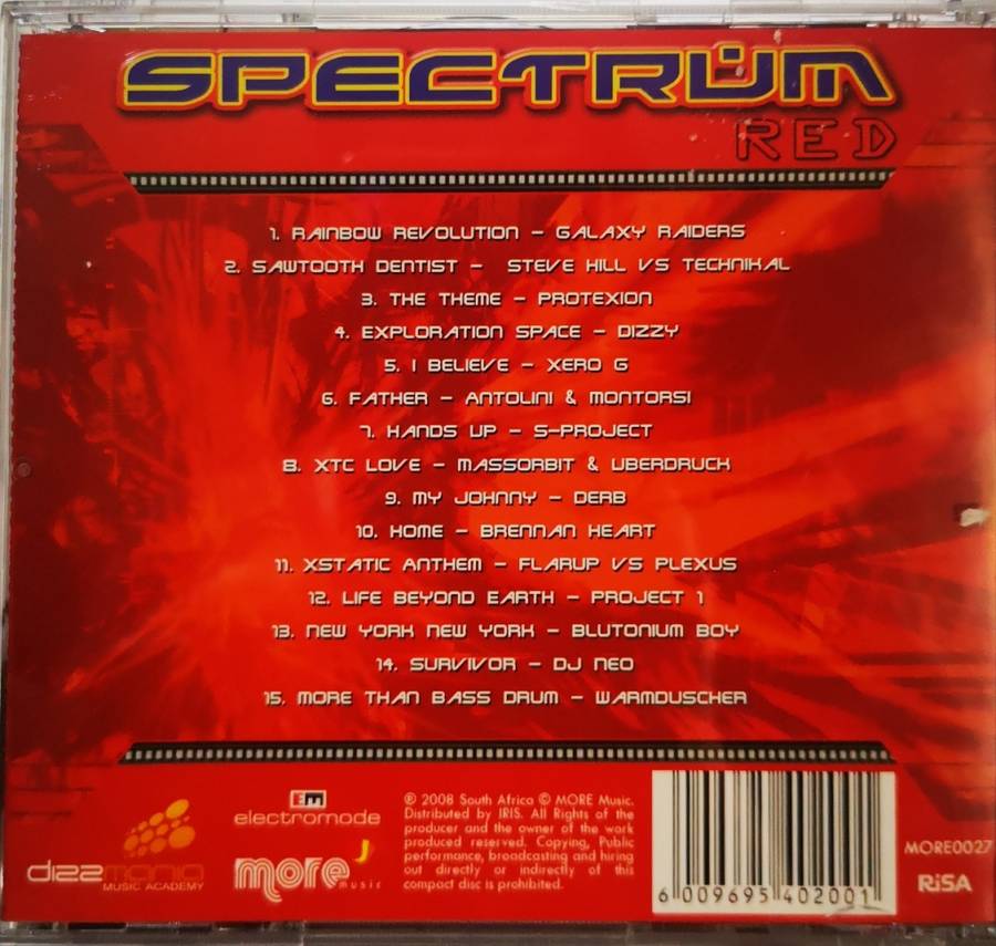 Spectrum - Red Volume 7 (CD)
