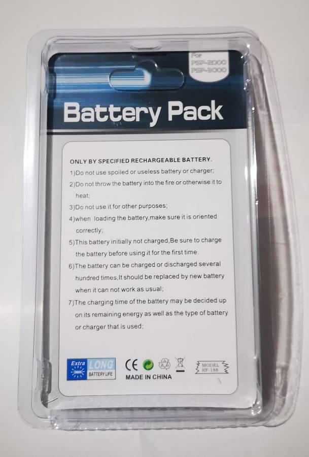 PSP Lithium Battery Pack for PSP-2000/PSP-3000 (PSP)