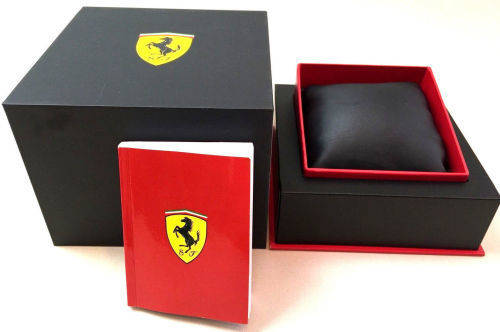 LATE START!! MENS FERRARI SCUDERIA CHRONOGRAPH WATCH ##BRAND NEW##