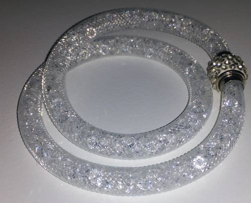 STUNNING!! MESH BRACELET WITH SWAROVSKI ELEMENTS