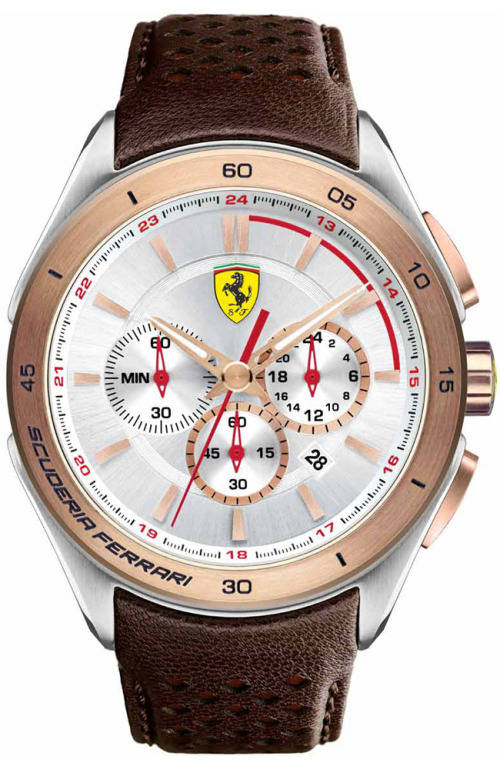 MENS FERRARI SCUDERIA WATCH ##BRAND NEW## 0830190 Gran Premio Analog Display Quartz