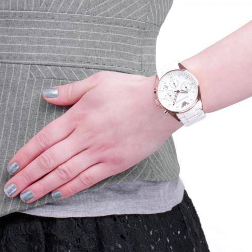 LADIES EMPORIO ARMANI CHRONOGRAPH WATCH AR5920 ##BRAND NEW##