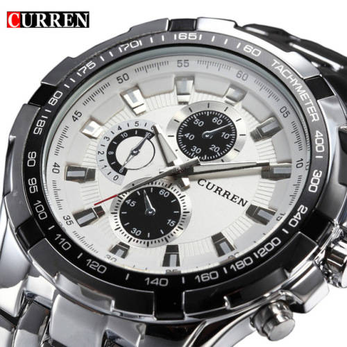 CURREN Mens Luxury Stainless Steel Watch- EXQUISITE!!!