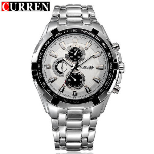 CURREN Mens Luxury Stainless Steel Watch- EXQUISITE!!!