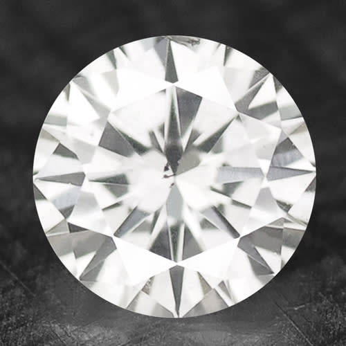 ***CERTIFIED***0.26CT NATURAL SPARKLING RARE WHITE 'K' ROUND CUT DIAMOND +-SI1