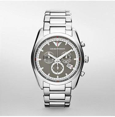 MENS EMPORIO ARMANI CHRONOGRAPH WATCH AR6008 ##BRAND NEW##