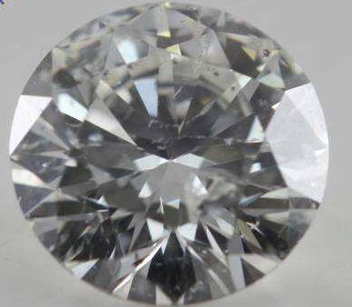 **IGL CERTIFIED R58563**1.00CT ENHANCED NATURAL WHITE 'G' ROUND CUT DIAMOND Si2+-