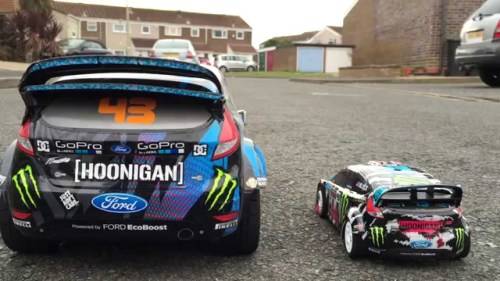 Ken Block Ford Fiesta RX43 Micro RS4