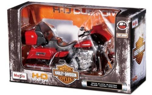 Maisto 1/12 Harley-Davidson Motorcycles (6 Assorted)